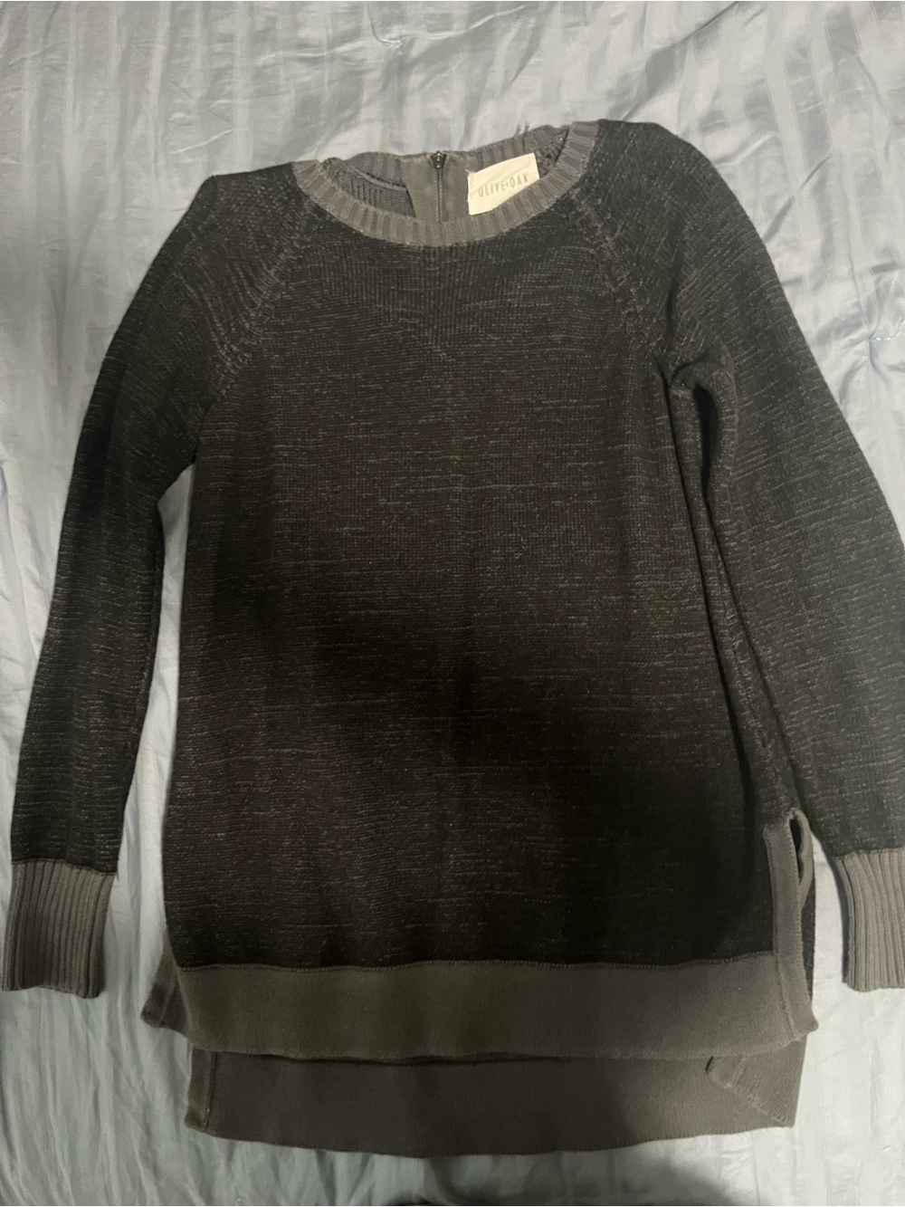 Olive and oak sweater